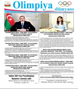 31 avqust- 6 sentyabr 2021-ci il . .