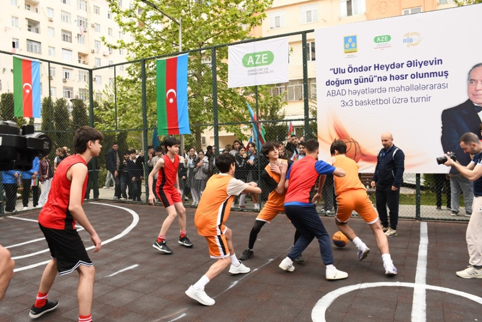 Abad məhəllələrdə basketbol yarışları başa çatıb