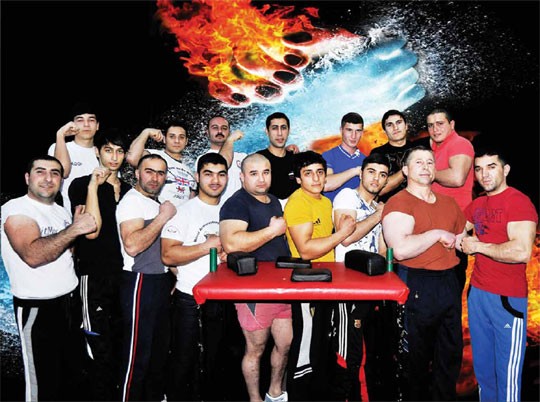 «Sumqayıt» Qol gülƏşi klubunun idmançıları