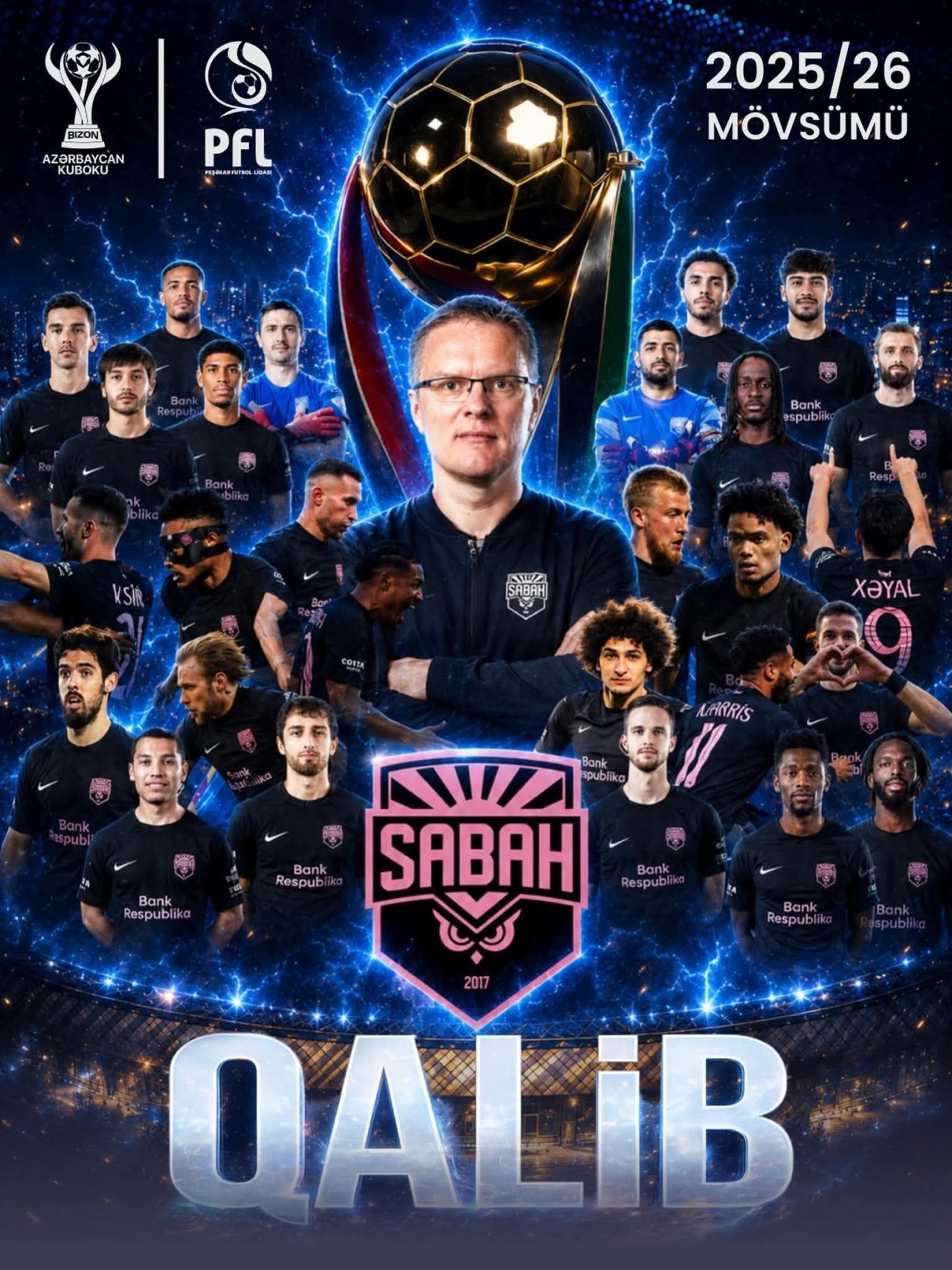 \"Sabah\" Azərbaycan Kubokunun qalibi oldu&nbsp;