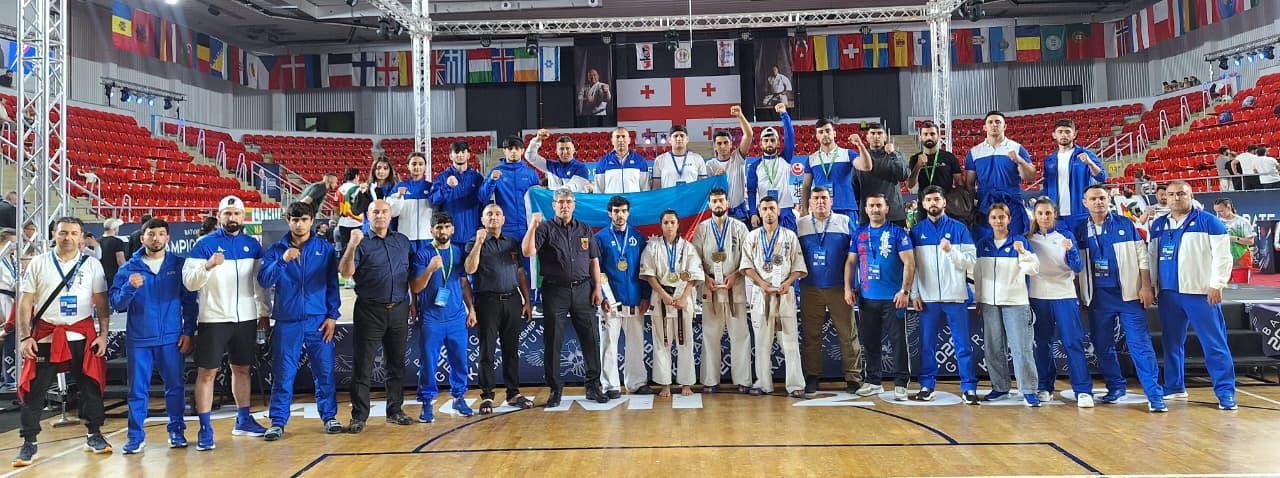 Karateçilərimiz Avropa çempionatının mükafatçıları sırasında&nbsp;