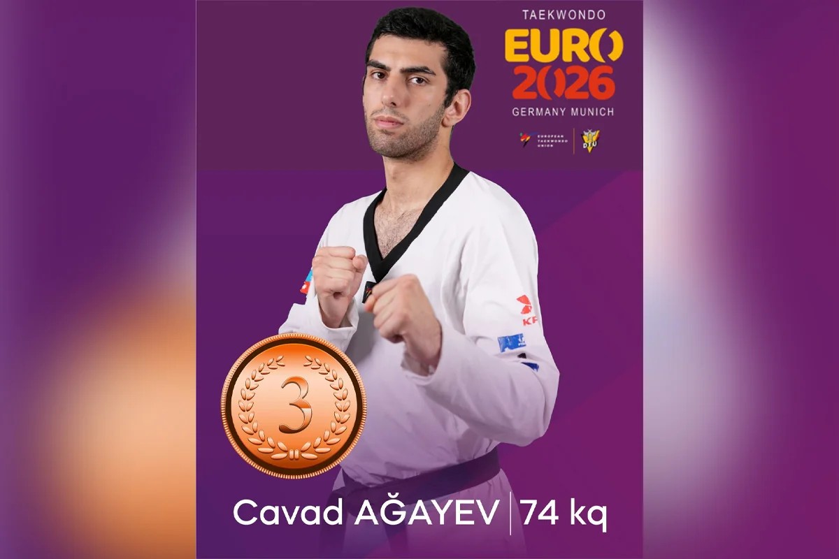 Taekvondoçumuz Avropa çempionatında bürünc medal qazandı&nbsp;