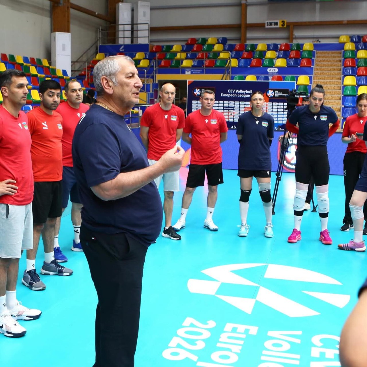Avropa Liqası: Qadın voleybolçulardan ibarət Azərbaycan millisinin Bakıda açıq məşqi keçirilib&nbsp;