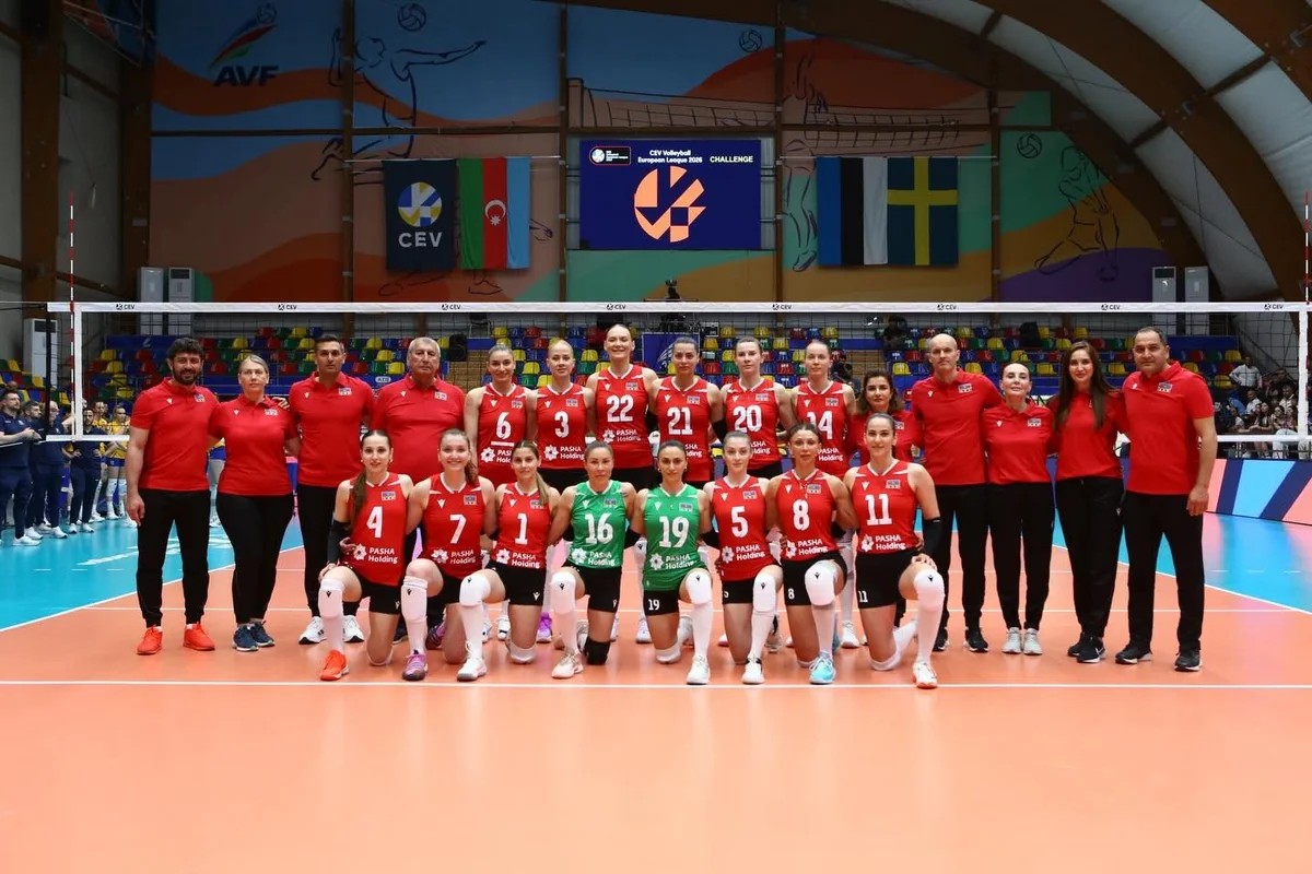 Qadın voleybolçulardan ibarət millimiz Avropa Liqasında Estoniya ilə qarşılaşacaq&nbsp;