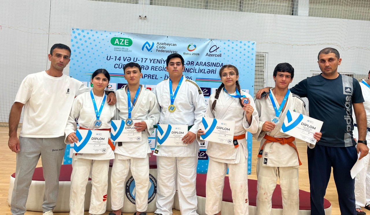 \"Judo Club 2012\"nin cüdoçuları region birinciliyində uğurla çıxış ediblər