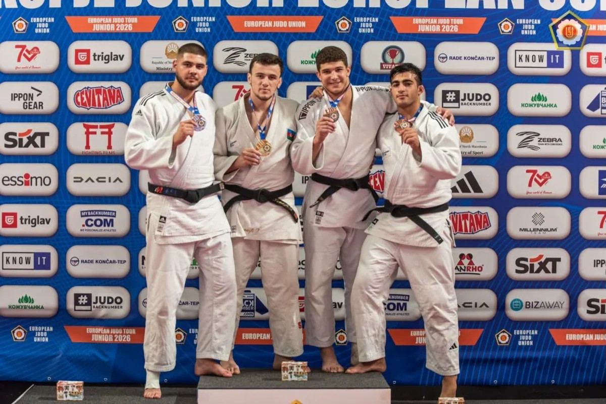 &nbsp;Azərbaycan cüdoçuları Avropa Kubokunu 7 medalla başa vurdular