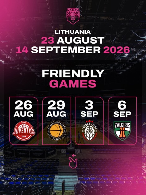 “Sabah” basketbol klubu yeni mövsümə Litvada hazırlaşacaq