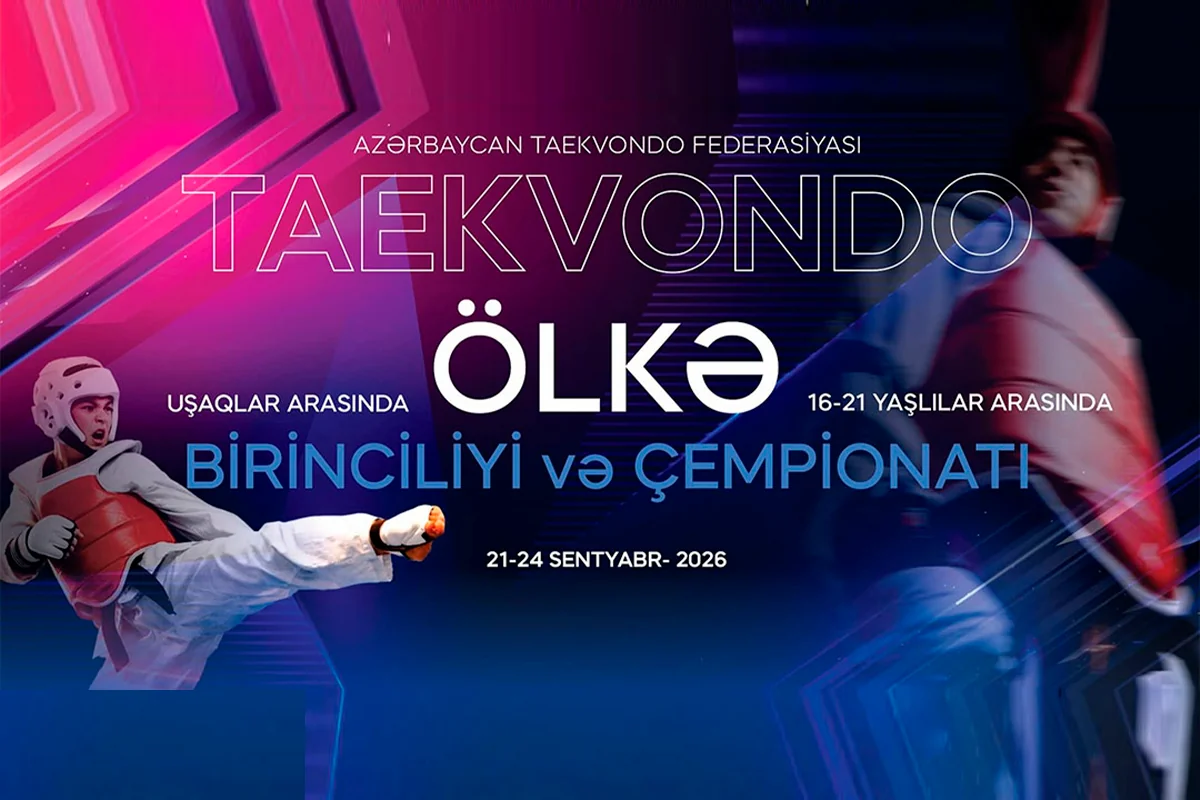  Taekvondo üzrə Azərbaycan çempionatı keçiriləcək 