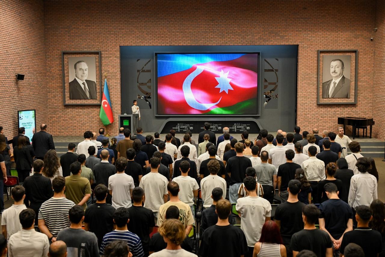 Azərbaycan İdman Akademiyasına yeni qəbul olunmuş tələbələrlə görüş olub&nbsp;