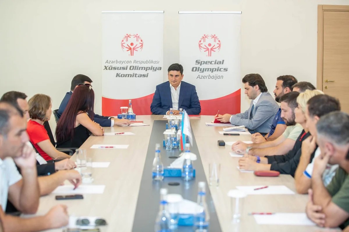 Xüsusi Olimpiya Komitəsində məşqçilərlə görüş olub