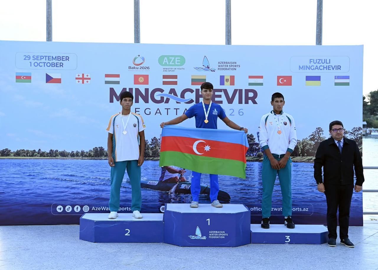 “Mingəçevir Reqatası-2026” beynəlxalq turnirinin ikinci günündə komandamız 7 medal qazanıb&nbsp;&nbsp;