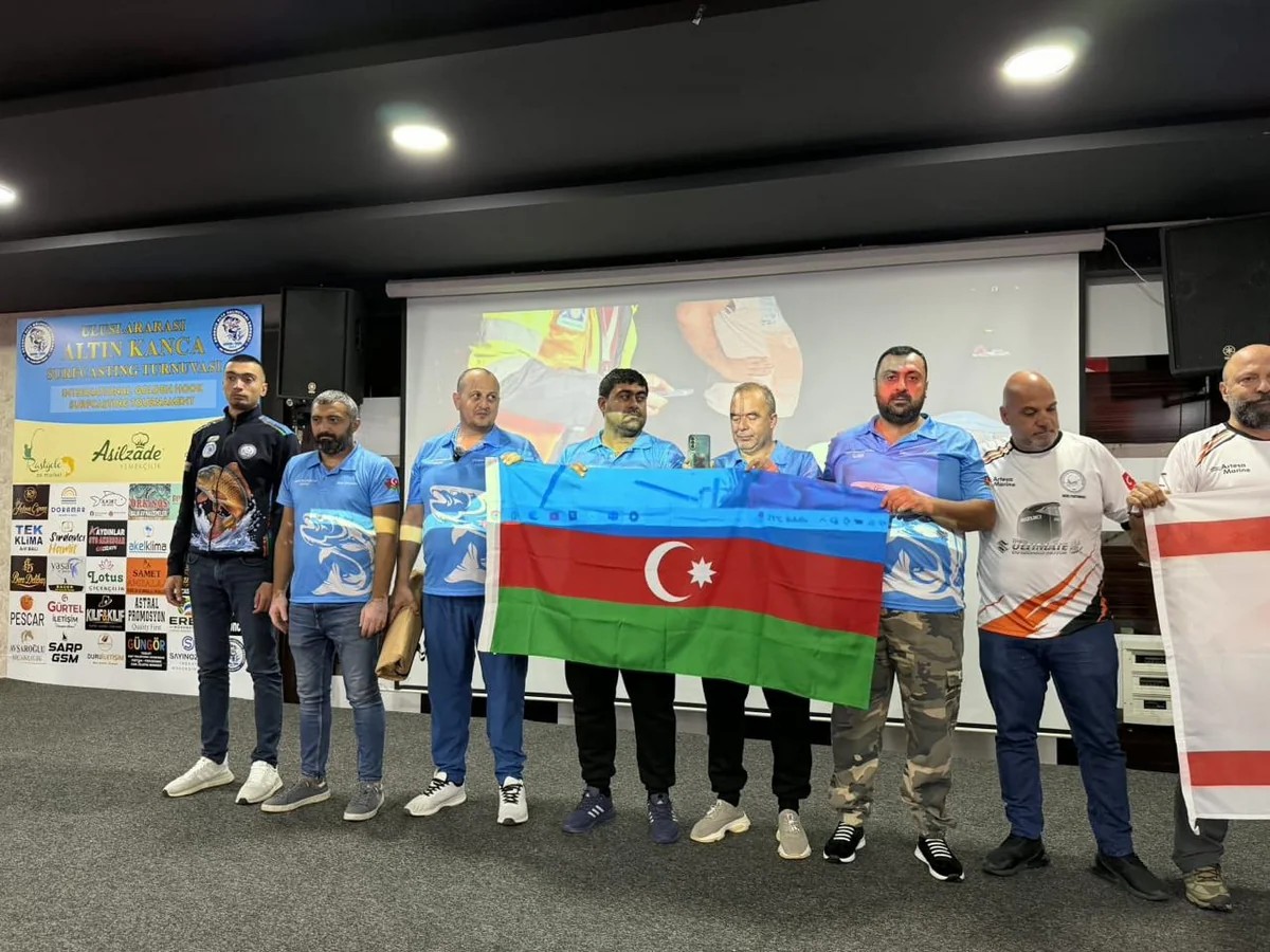 AZSİF-in idmançıları Mersində keçirilən beynəlxalq surfkastinq turnirində birinci olublar