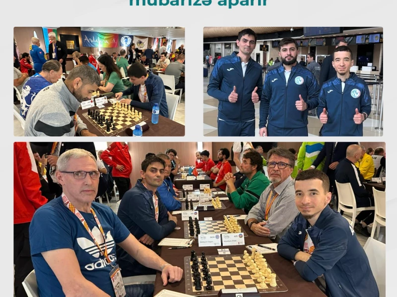 Şahmatçılarımız dünya çempionatında mübarizə aparır