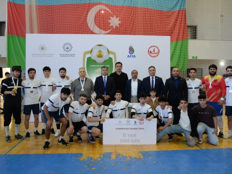 Azərbaycan Tələbə Liqasında mövsümə yekun vurulub