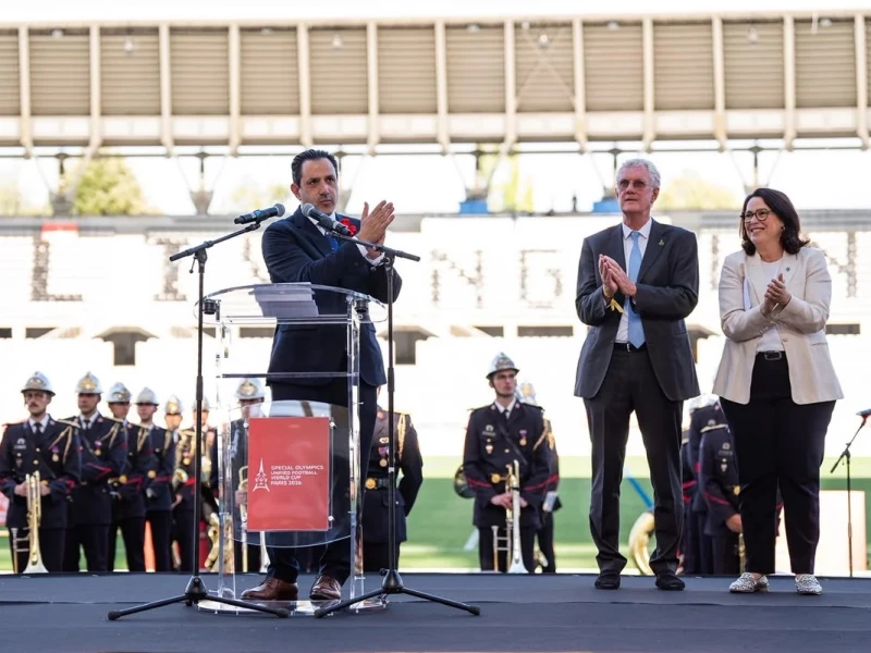 \"Xüsusi olimpiya birləşmiş futbol dünya kuboku\"nun açılış mərasimi keçirilib