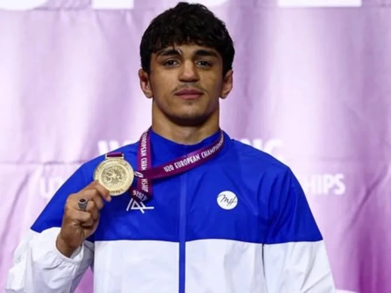 Güləşçimiz Avropa çempionu oldu&nbsp;