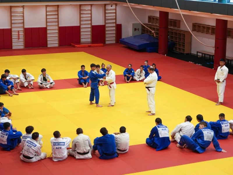 Cüdoçularımız üçün dünya çempionatı öncəsi seminar keçirilib