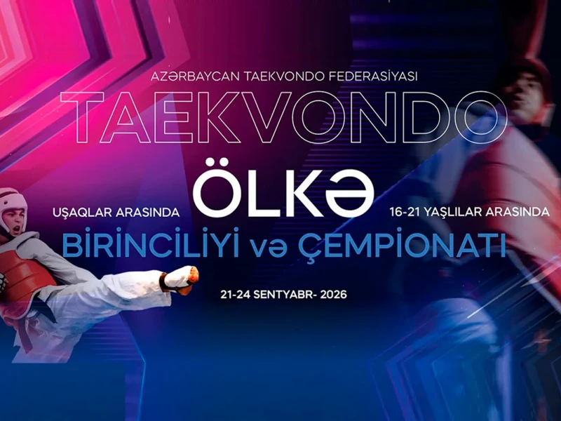 Taekvondo üzrə Azərbaycan çempionatı keçiriləcək&nbsp;