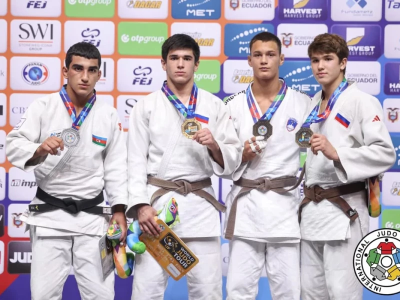 Cüdoçularımız dünya çempionatından iki medalla qayıdıblar 