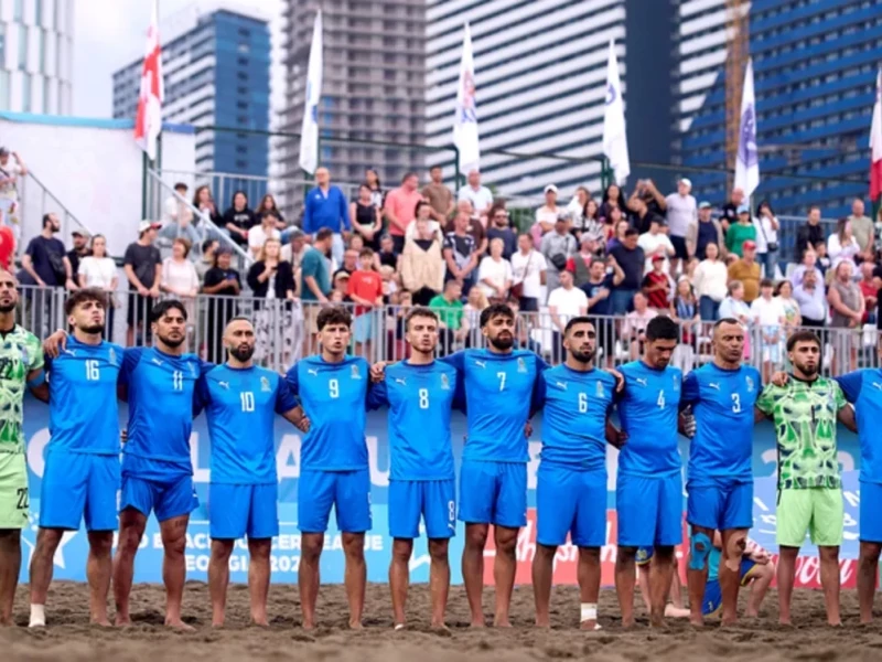 Azərbaycanın çimərlik futbolu millisi dünya reytinqində irəliləyib