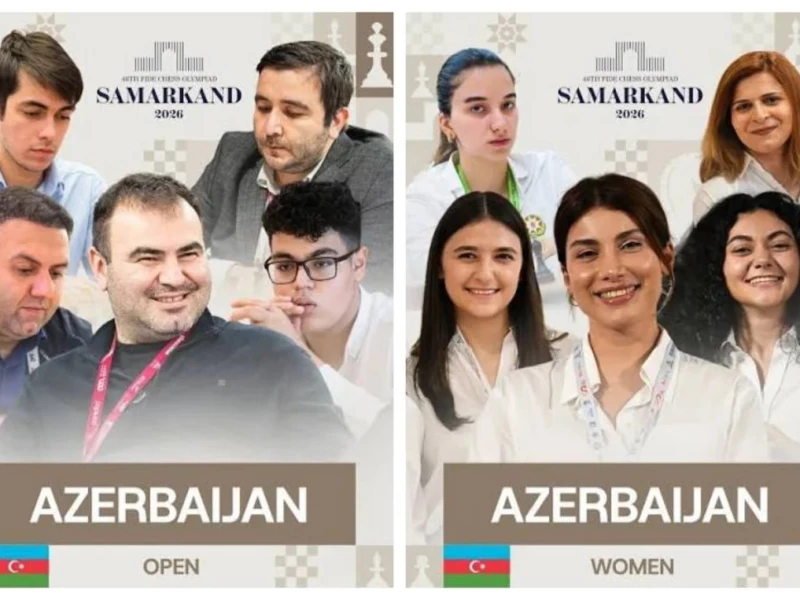 Şahmat komandalarımız 46-cı Ümumdünya Şahmat Olimpiadasında mübarizəyə başlayır