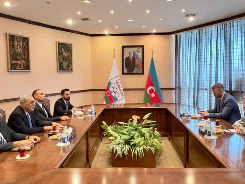 MOK-da Yunanıstanın Azərbaycandakı səfiri ilə görüş olub
