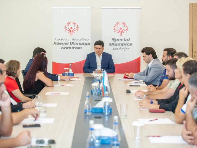 Xüsusi Olimpiya Komitəsində məşqçilərlə görüş olub