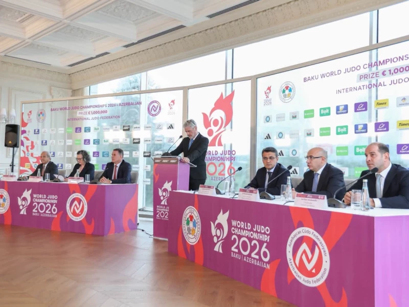 Bakıda keçiriləcək cüdo üzrə dünya çempionatının püşkü atılıb