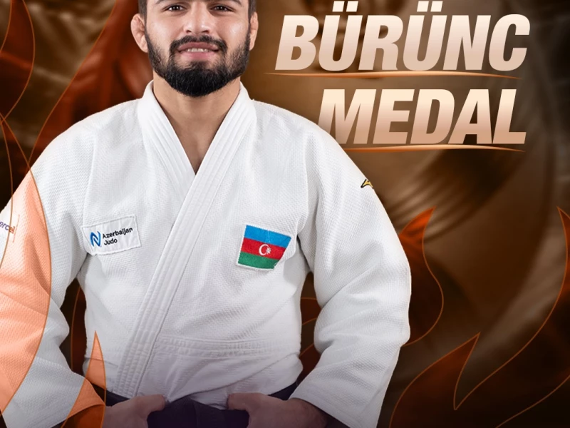 Cüdoçumuz dünya çempionatında bürünc medal qazandı 