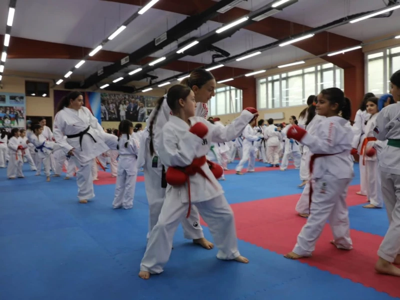 Bakıda 200 -dən çox xanım idmançının iştirakı ilə karate seminarı keçirilib  