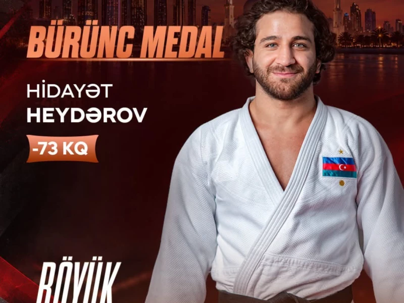 Olimpiya mükafatçımız \"Böyük Dəbilqə\" turnirində bürünc medal qazandı