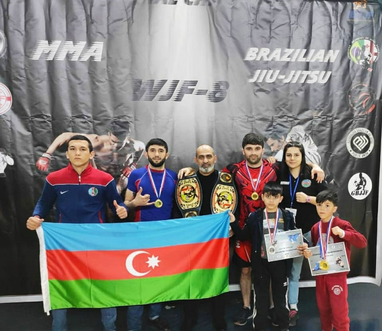 Gürcüstanda 4 medal qazanıldı