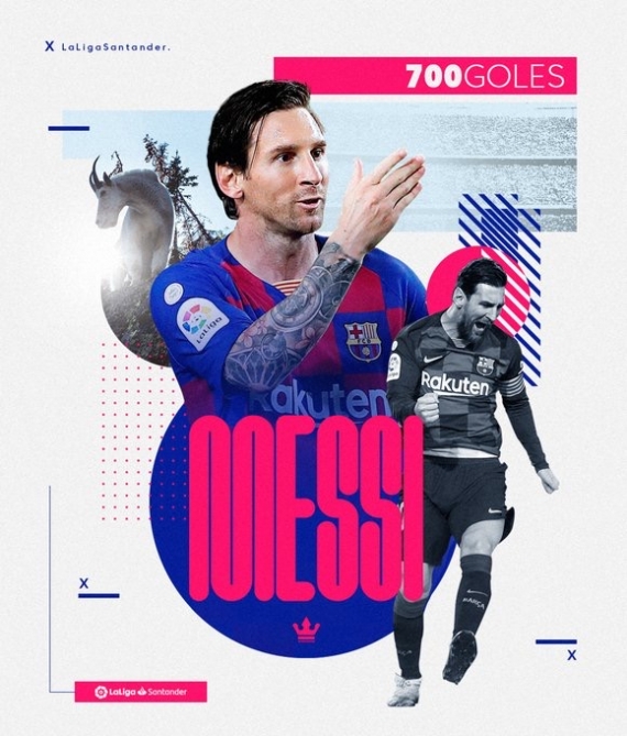 Lionel Messi: 700
