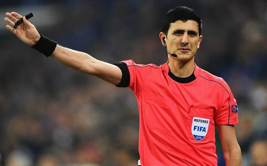 Azərbaycanlı FİFA referisi Avropa Liqasının oyununa təyinat aldı