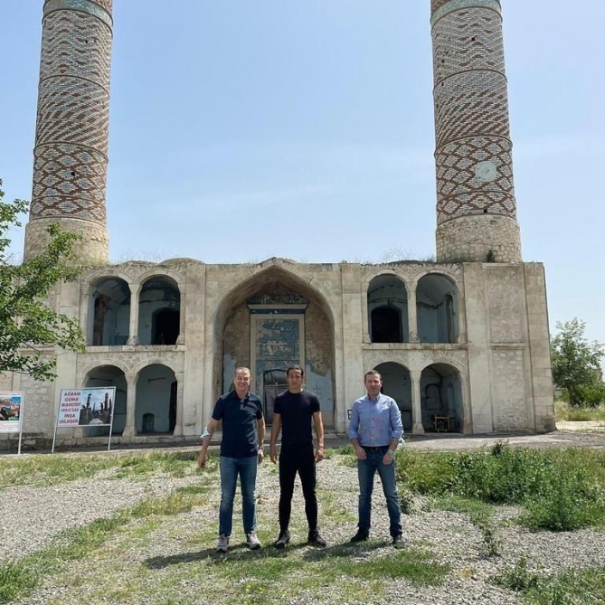 Honda da Ağdama getdi - FOTO