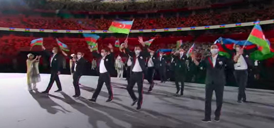 &nbsp;Olimpiya Oyunlarının təntənəli açılış mərasimində Azərbaycan milli komandasının keçidi olub