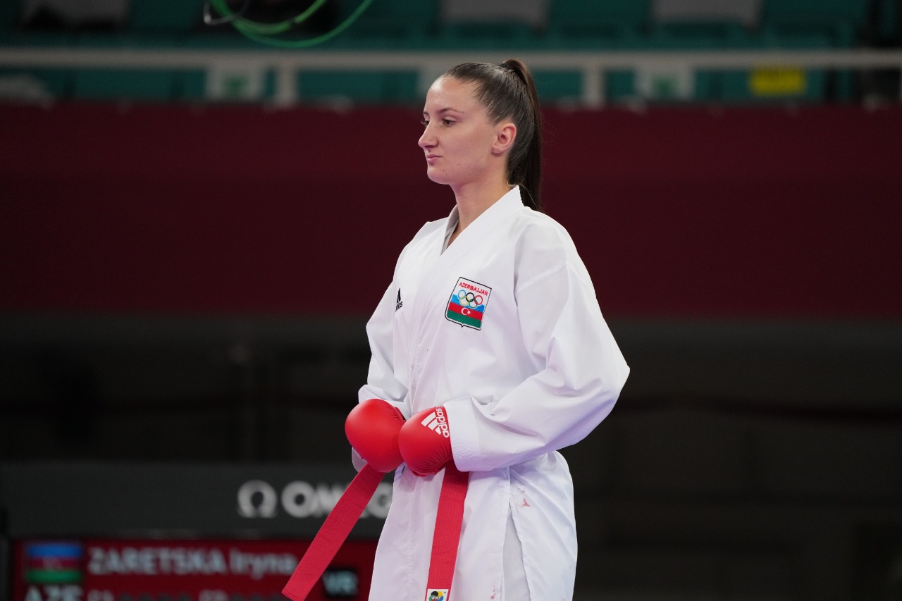 İrina Zaretska Tokio-2020-nin finalında