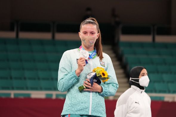 Tokio-2020: İrina Zaretska gümüş medalla təltif olundu - FOTO
