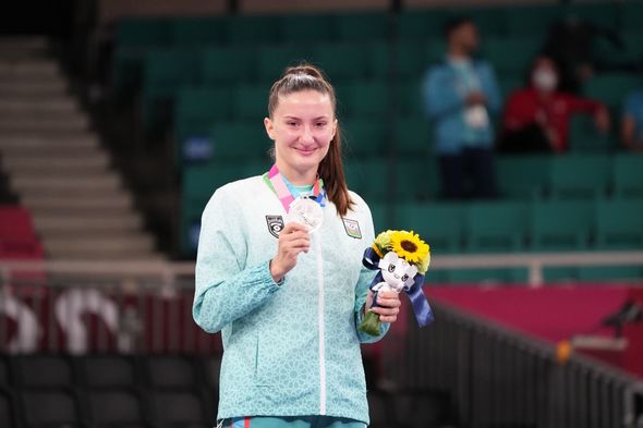 Tokio-2020: İrina Zaretska gümüş medalla təltif olundu - FOTO