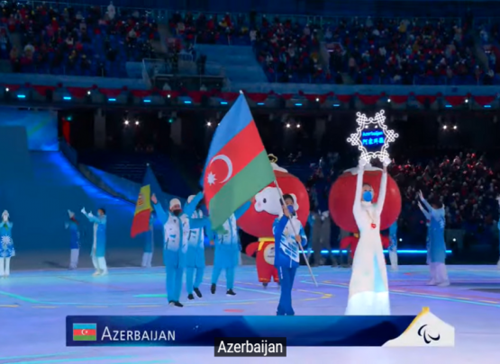 Pekin-2022 Qış Paralimpiya Oyunlarının açılış mərasimi keçirilib