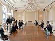 Prezident İlham Əliyev Estoniya Parlamentinin sədrini qəbul edib - YENİLƏNİB
