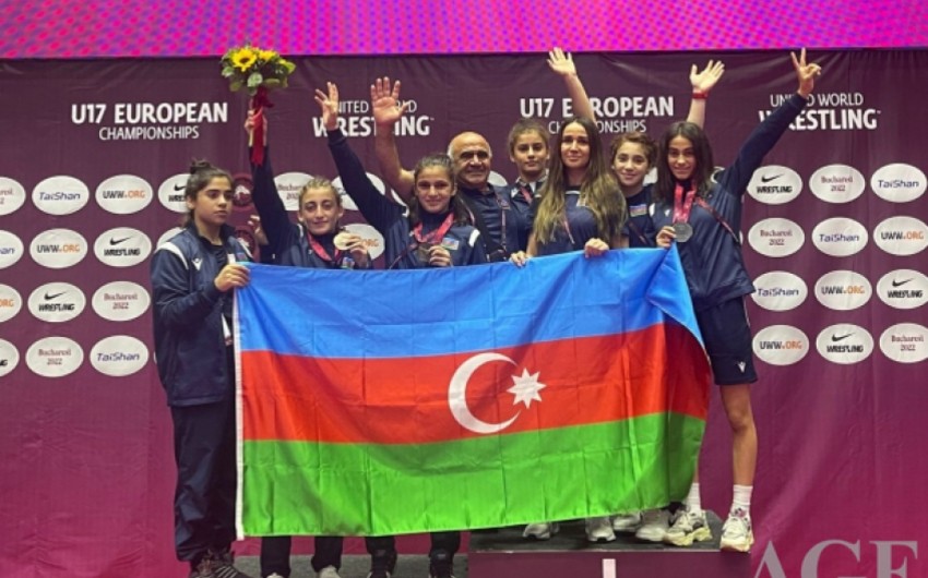 Azərbaycan U-17 Avropa çempionatında qadın güləşində rekorda imza atıb