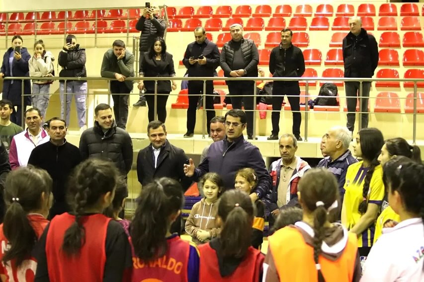 AVF rəsmiləri Tovuz Regional Voleybol Klubunda olublar - FOTO