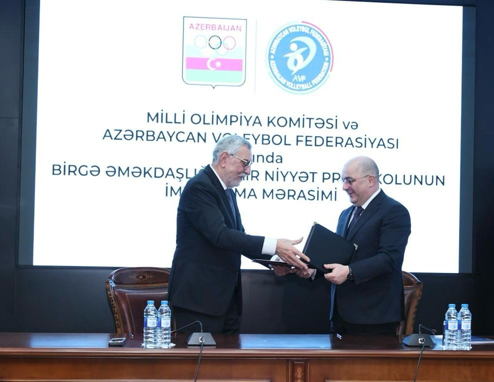 MOK və AVF arasında birgə əməkdaşlığa dair niyyət protokolu imzalanıb
