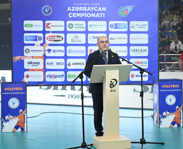 Voleybol üzrə Azərbaycan çempionatının qalibləri mükafatlandırılıb - FOTO