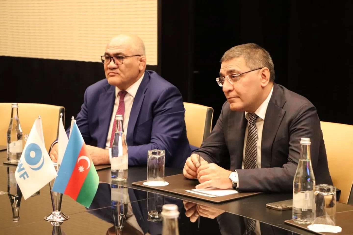 Azərbaycan Ağırlıqqaldırma Federasiyasının prezidenti IWF prezidenti ilə görüşüb