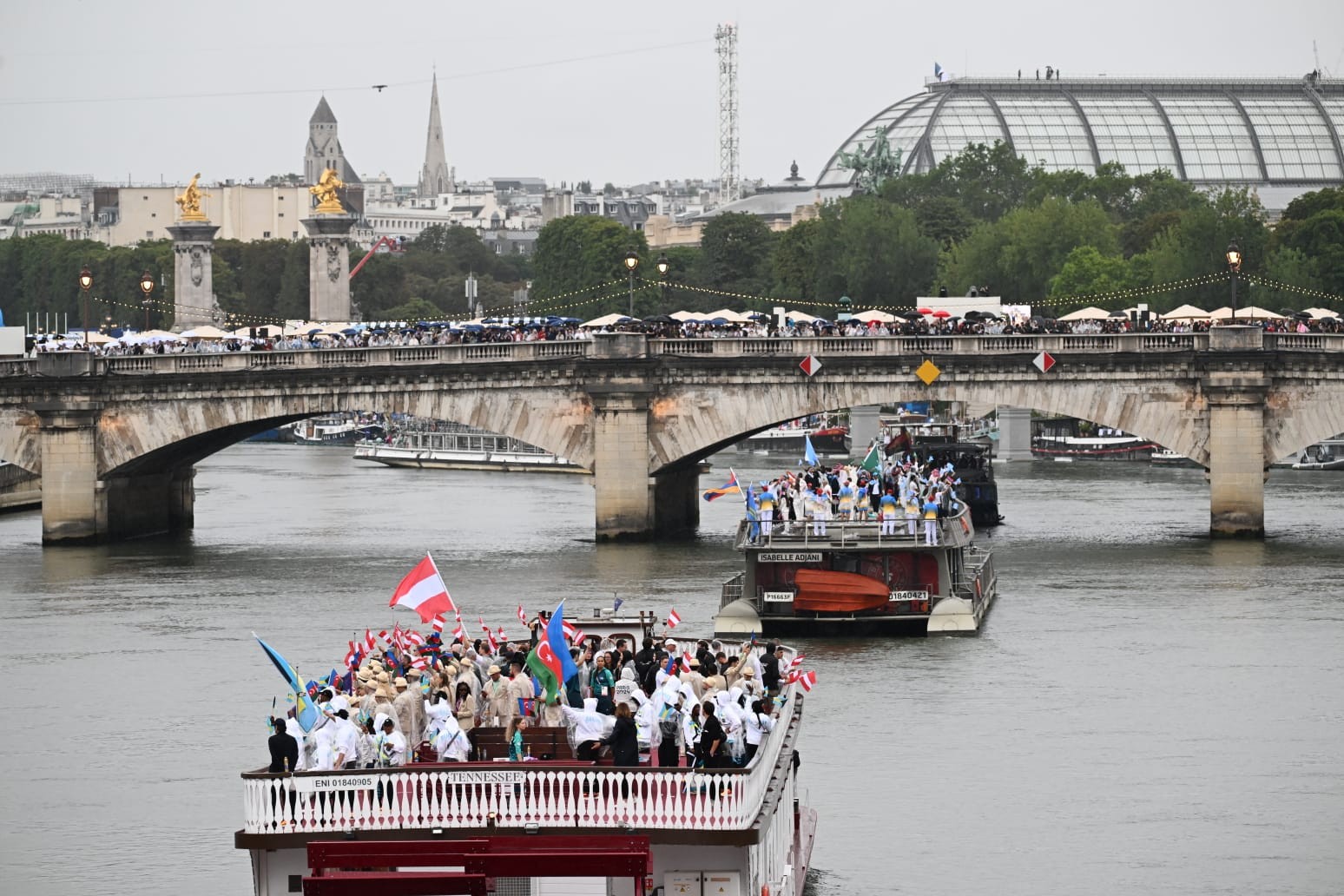 Paris-2024 Yay Olimpiya Oyunlarının açılış mərasimi keçirilib - FOTO