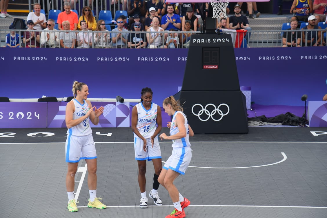 Paris-2024:&nbsp;3x3 basketbol millimiz Fransaya məğlub oldu&nbsp;