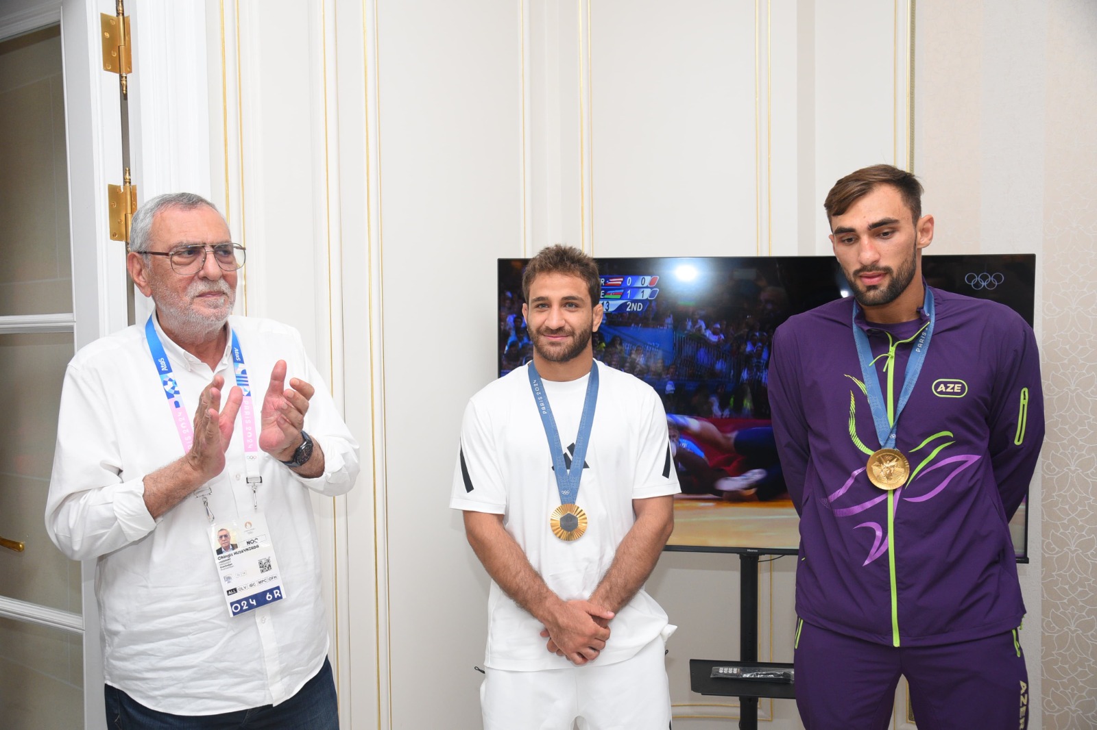 &ldquo;Azərbaycan Olimpiya Evi&rdquo;ndə Olimpiya çempionları ilə görüş olub