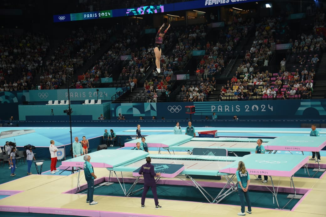 Batut gimnastımız Paris-2024-də ilk çıxışını başa vurdu&nbsp;